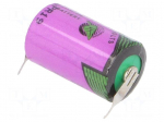 Battery: lithium (LTC) | 3.6V | 1/2AA | 2pin | &Oslash;14.7x25.2mm | 1200mAh