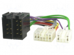 Connector | radio,ISO | Daihatsu,Lexus,Toyota,VW | PIN: 16