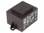 Transformer: encapsulated | 12VA | 230VAC | 18V | 667mA | Mounting: PCB
