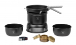 Camping set with alcohol stove Trangia Stove 37-5 UL/BL, black