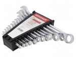 Wrench: combination spanner-set | double-sided | Plating: chromium