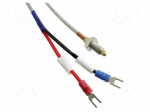 Sensor: temperature | thermocouple K | 0&divide;400&deg;C | 1m