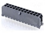 Connector: wire-board | socket | male | PIN: 24 | Micro-Fit 3.0 | 3mm