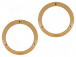 Spacer ring | MDF | 165mm | Suzuki | impregnated,varnished