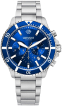 Giewont Chronograph Sapphire Men&rsquo;s Watch GW3970-B3 / silver-blue