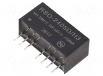 Converter: DC/DC | 1W | Uin: 18&divide;36VDC | Uout: 5VDC | Uout2: -5VDC | SIP8