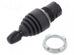 Switch: joystick | 22mm | Stabl.pos: 4 | IP66 | 46 | Pos: 4 | &Oslash;22.3mm | 28&deg;