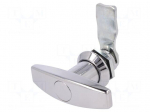 Lock | without cylinder | zinc and aluminium alloy | 21mm | chromium