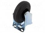 Transport wheel | &Oslash;: 125mm | W: 37.5mm | H: 156mm | rigid | Rol.load: 850N