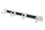Digitus Kabelrangierpanel mit B&uuml;rste gray - 4 , 44x66mm