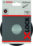 Bosch X-LOCK backing pad soft, O 115mm, sanding pad