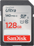 SanDisk Ultra 128GB GB SDXC, memory card (black, UHS-I U1, Class 10)