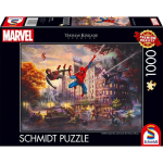Schmidt Spiele Thomas Kinkade Studios: Marvel Spider-Man & Friends - The Ultimate Alliance, Puzzle (1000 pieces)