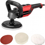 EINHELL polishing and sanding machine CC-PO 1100/150 CE red/black, 1,100 watts, sanding disc ? 150 mm
