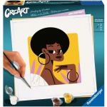 Ravensburger CreArt - women's portrait, painting