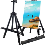 Sztaluga malarska aluminiowa plenerowa 158cm + etui