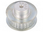 Belt pulley | T2.5 | W: 4 | 6mm | whell width: 16mm | &Oslash;: 9.35mm | aluminium