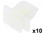 Moulding clip | 10pcs | Alfa Romeo,Fiat | OEM: 46459200 | 17.4mm