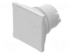 Lens holder | 04 | white | plastic | 30x30mm