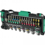 Wera Tool-Check PLUS 1, bit set black/green, 39 pieces, including 1/4" bit ratchet