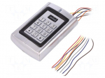 RFID combination lock | IP44 | 12VDC | wall mount | -40&divide;60&deg;C | 0&divide;99s