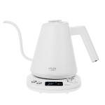 Electric kettle ADLER AD 1349w with long spout 1.0L White