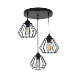 T&ouml;&ouml;riistad ja m&otilde;&otilde;teseadmed // Uued tooted t&ouml;&ouml;riistade, tarvikute kategoorias // WAYA lampa wisząca, moc max. 3x18W, E27, czarna