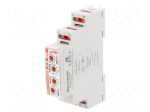 Module: current monitoring relay | AC current | 230VAC | DIN | SPDT