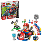 Klocki Super Mario 72043 Mario Kart - Interaktywna figurka LEGO Mario i Standard Kart