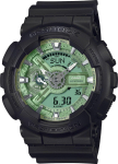 Sportlik k&auml;ekell G-SHOCK Casio G-Shock GA-110CD-1A3ER 200m Black