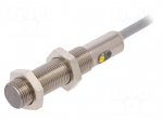 Sensor: capacitive | Range: 0.5&divide;4mm | Output conf: PNP / NO