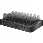 Laadimisjaam LogiLink Logilink USB-C 4xUSB-A & 6xUSB-C PD&QC 3.0 120w