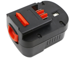 2500 mAh for Black & Decker A12,A14,A18,A14F,A144,A12EX,A1712,A1718,A9251,A9262