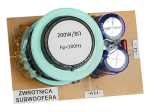 TV, SAT, HDMI, DVI kaablid ja tarvikud // TV ja raadio antennid // 5931#                Zwrotnica głośnikowa subwoofera 200w/8ohm