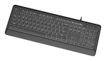 Gembird KB-UML-04 Slim Backlight USB-A+C Keyboard / US