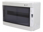 Enclosure: for modular components | IP65 | light grey | ABS | 400V