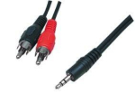 Cable Goobay  Goobay Vads 2xRCA-3.5mm stereo kontaktdaksina 10m