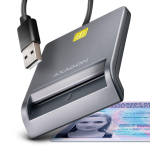 Other Computer Accessory Axagon  AXAGON CRE-SM3T USB Smart card FlatReader
