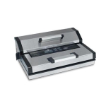 Vacuum sealer Caso Vacuum sealer Caso FastVac 4000 Automatic Stainless Steel 350 W Film Box Includes 20 bags and one roll vacuum hose for canister 40384370