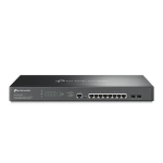TP-Link Omada TL-SG3210XHP-M2 10 portu 2,5G L2+ pārvaldāms PoE+ komutators melns