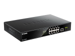 Server - Other Accessories D-link  | 10 Gigabit port Switch with PoE | DGS-1010MP | Unmanaged | Desktop / Rackmount | Gigabit Ethernet (copper) ports quantity 1 | SFP ports quantity 1 | Power over Ethernet (PoE) ports quantity 8