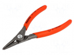 Pliers | for circlip | external | 3&divide;10mm | Pliers len: 140mm | straight