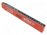 Folding ruler | L: 2m | Width: 15mm | Colour: red and black