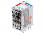 Relay: electromagnetic | 4PDT | Ucoil: 48VDC | 6A/250VAC | 6A/24VDC