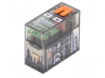 Relay: electromagnetic | DPDT | Ucoil: 230VAC | 8A/250VAC | 8A/30VDC
