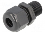 Cable gland | with long thread | M16 | 1,5 | IP68 | Mat: polyamide