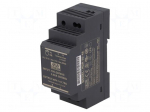 Power supply: switched-mode | 36W | 48VDC | 43.2&divide;55.2VDC | 0.75A | 120g