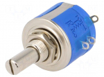 Potentiometer: shaft | multiturn | 20k&Omega; | 2W | &plusmn;5% | 6.35mm | linear