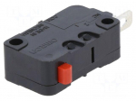 Microswitch SNAP ACTION | without lever | SPST-NC | 16A/250VAC
