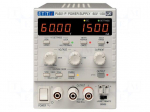 Laboratory power supply: programmable | single-channel,linear